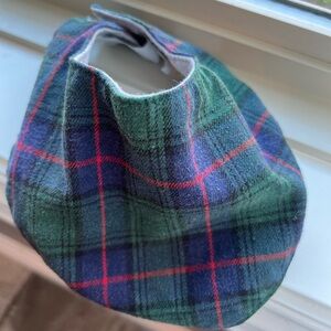 Mudpie Plaid Bib
